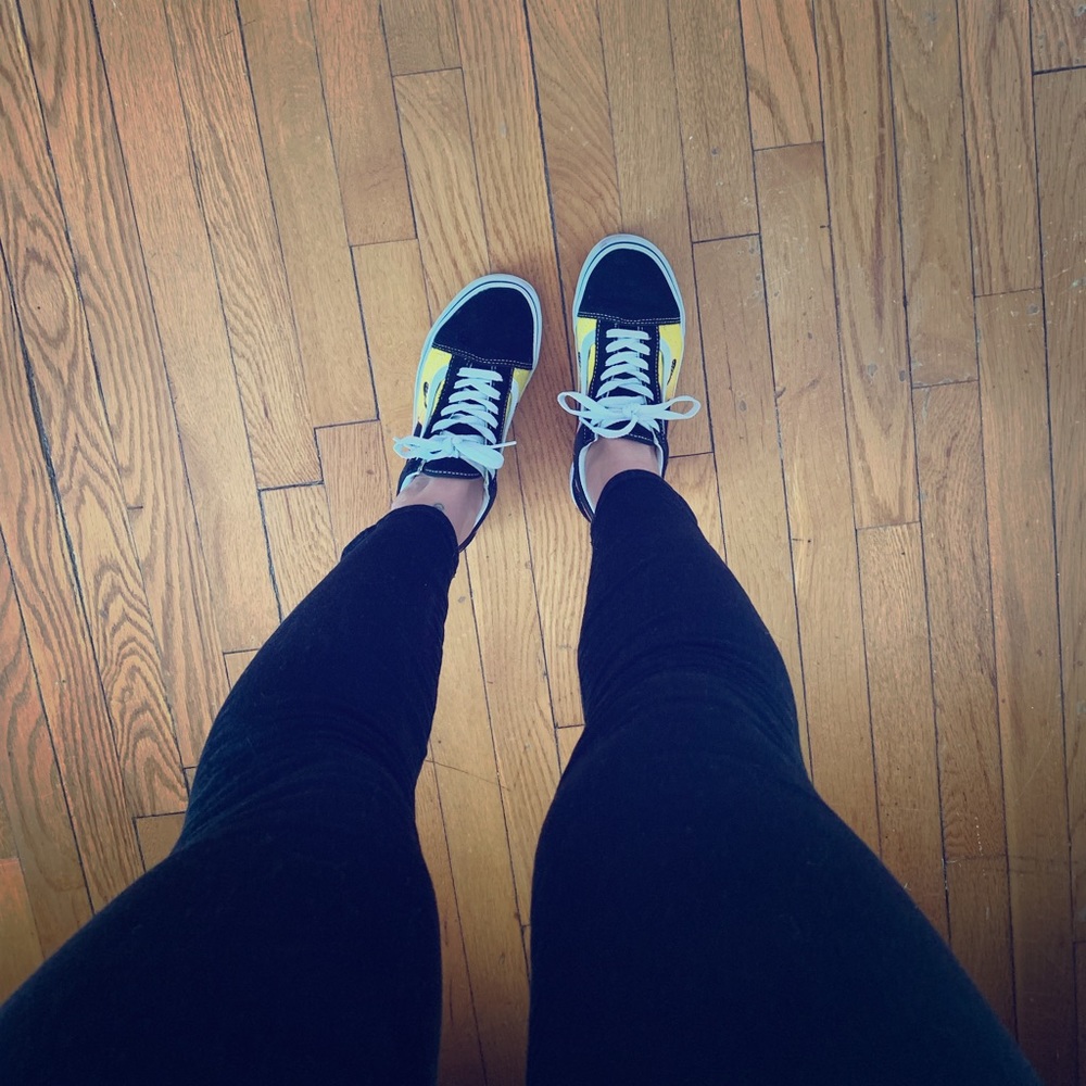 J. Crew black skinny jeans